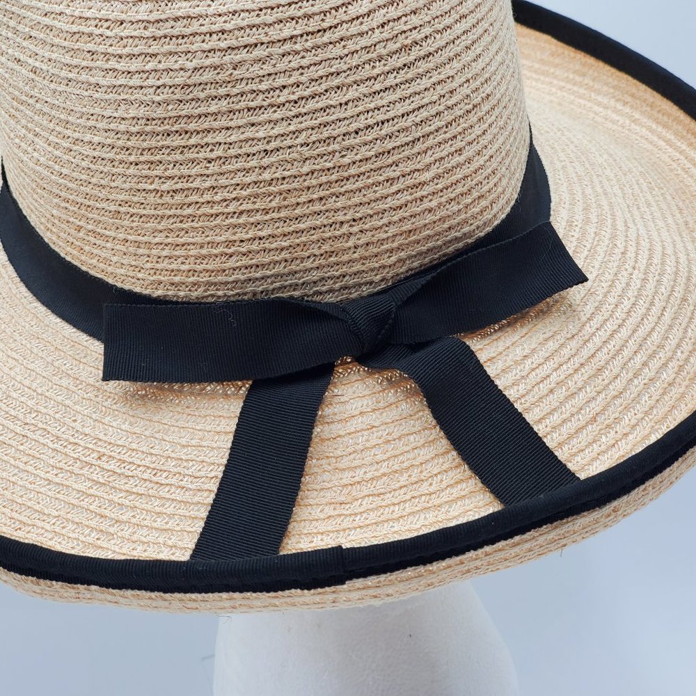 Kathy Jeanne Wide Brim Straw Hat - Picture 8 of 16